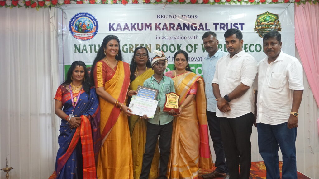 A. SANJAY MARAN – RECITING 70 THIRUKKURALS WHILE PERFORMING SILAMBAM WITH BOTH HANDS